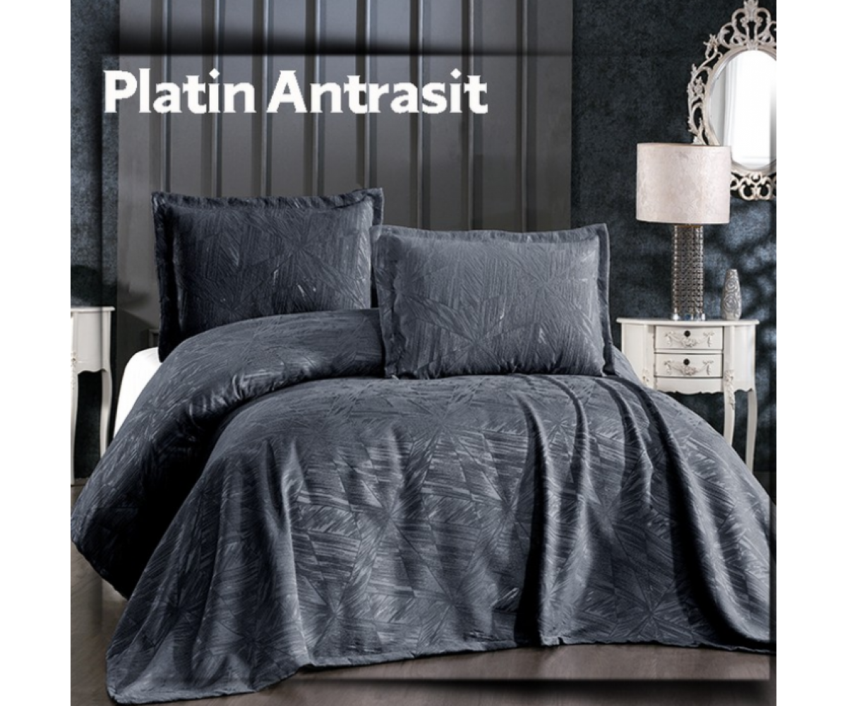 Çapa Home Platin  Yatak Örtüsü
